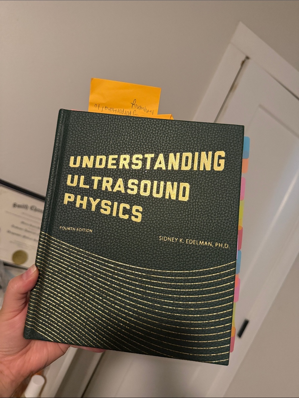 Understating Ultrasound Physics Sidney Edelman